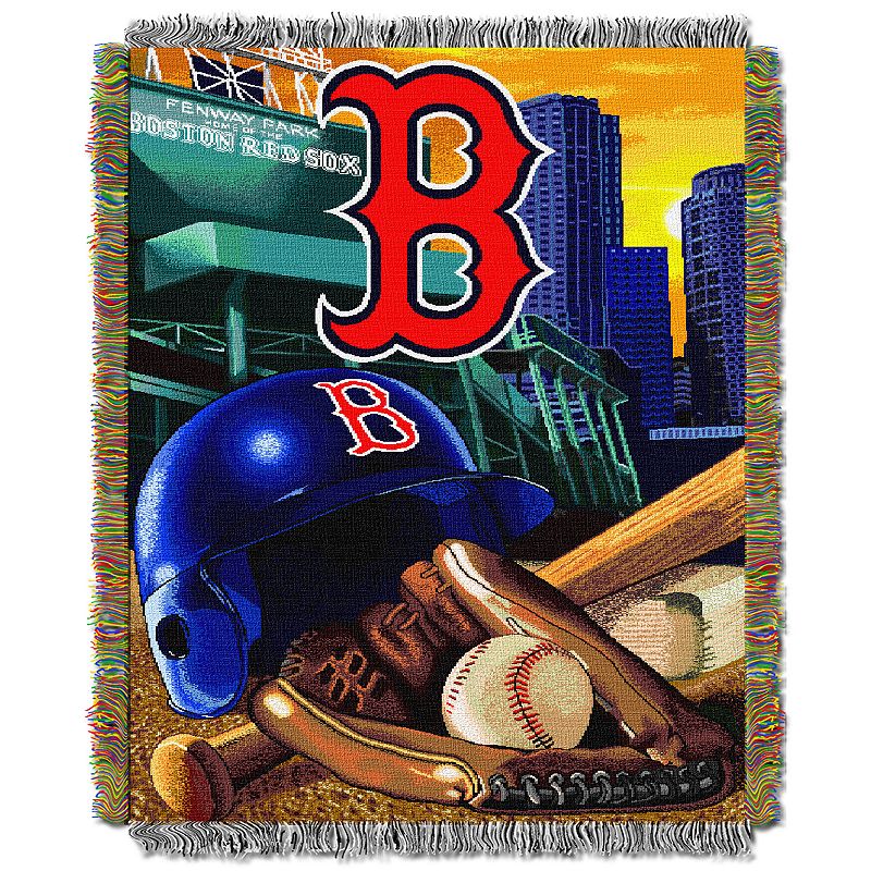 MLB Boston Red Sox Tapestry Throw by Northwest, Team
