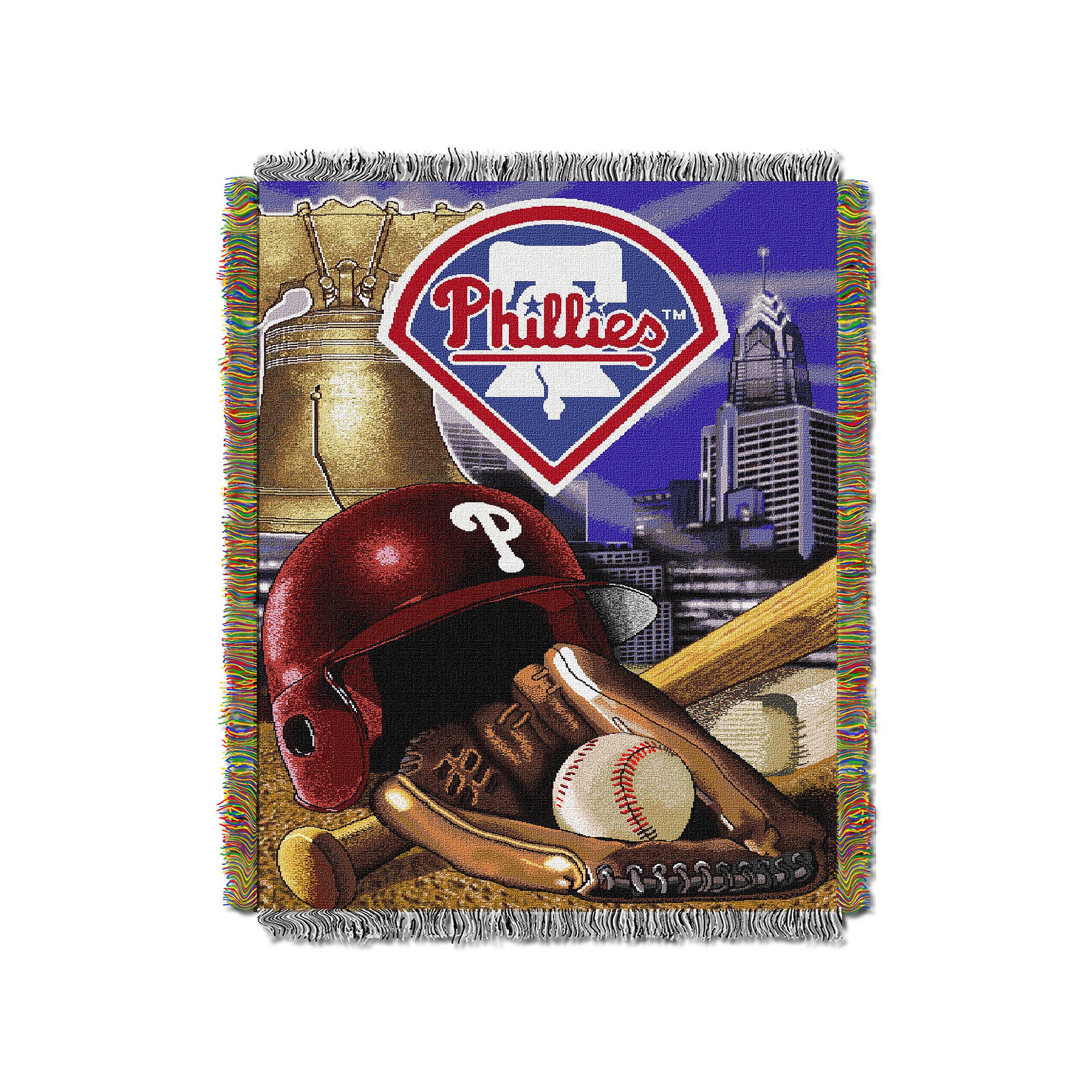 Philadelphia Phillies Tapestry Throw by Northwest, Team