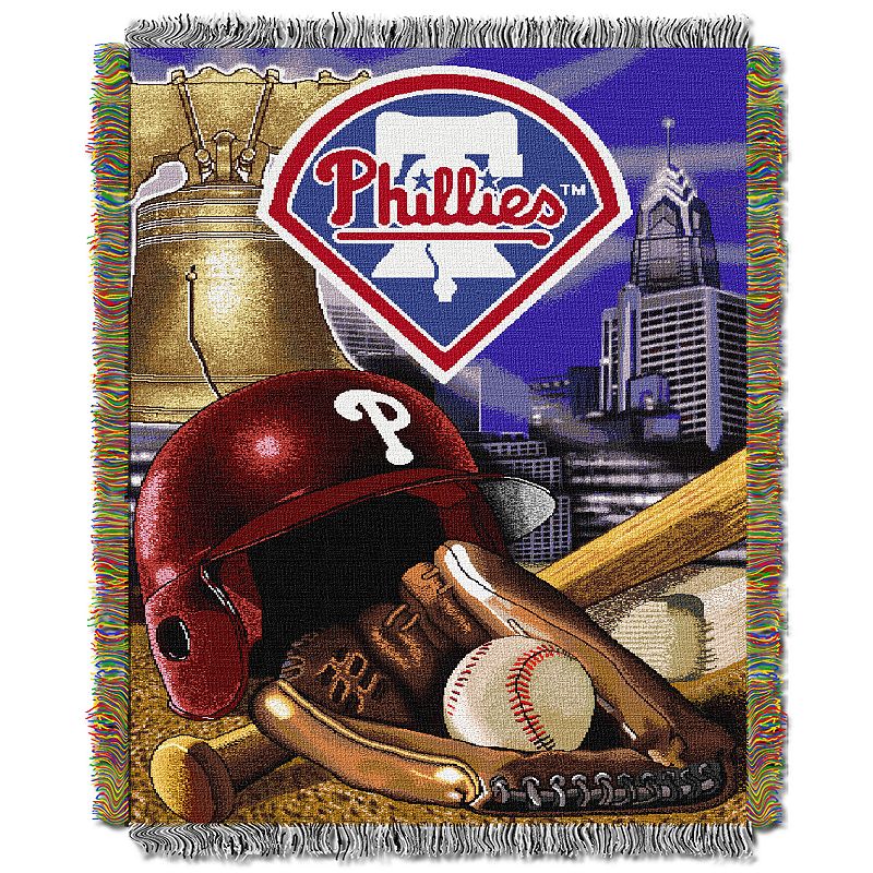 MLB Philadelphia Phillies Tapestry Throw by Northwest, Team