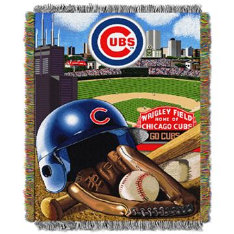 Chicago Cubs Tapestry Throw by Northwest