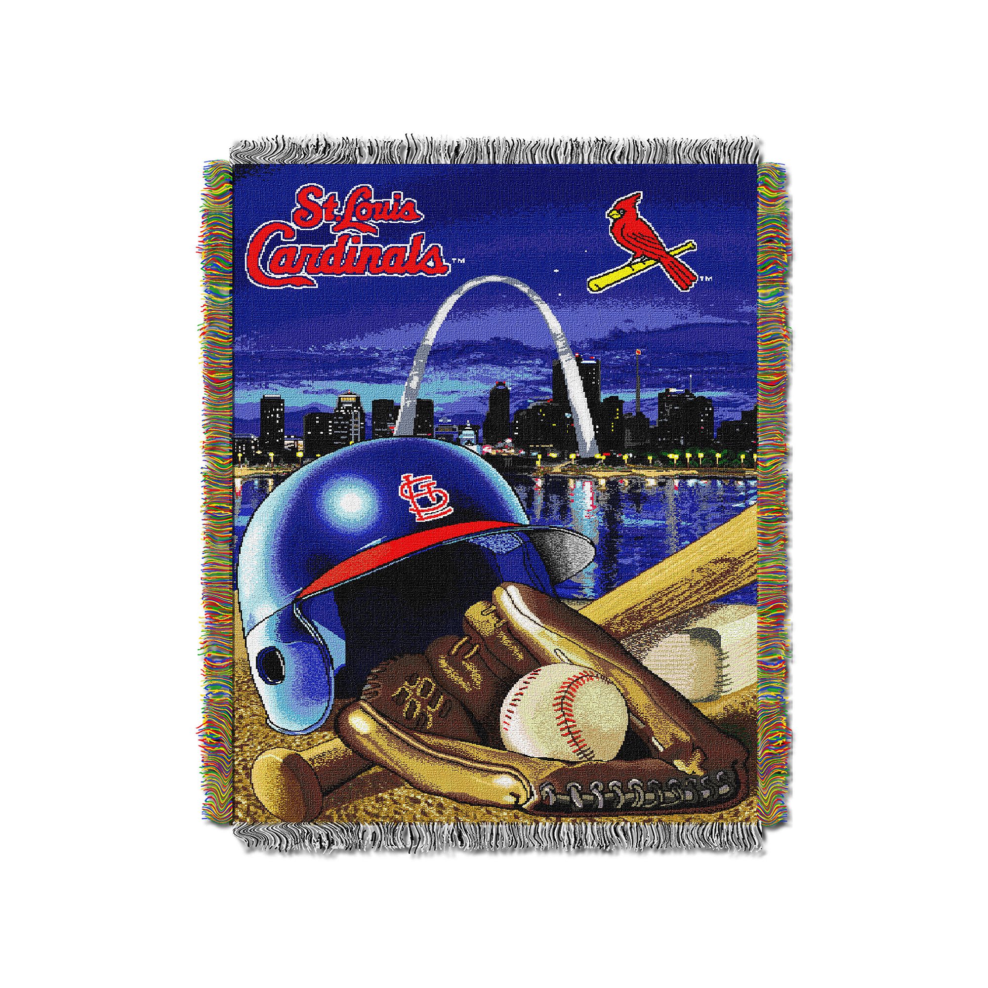 St. Louis Cardinals Tapestry Throw by Northwest, Team
