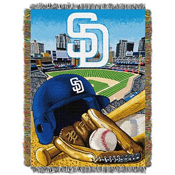 San Diego Padres Tapestry Throw by Northwest