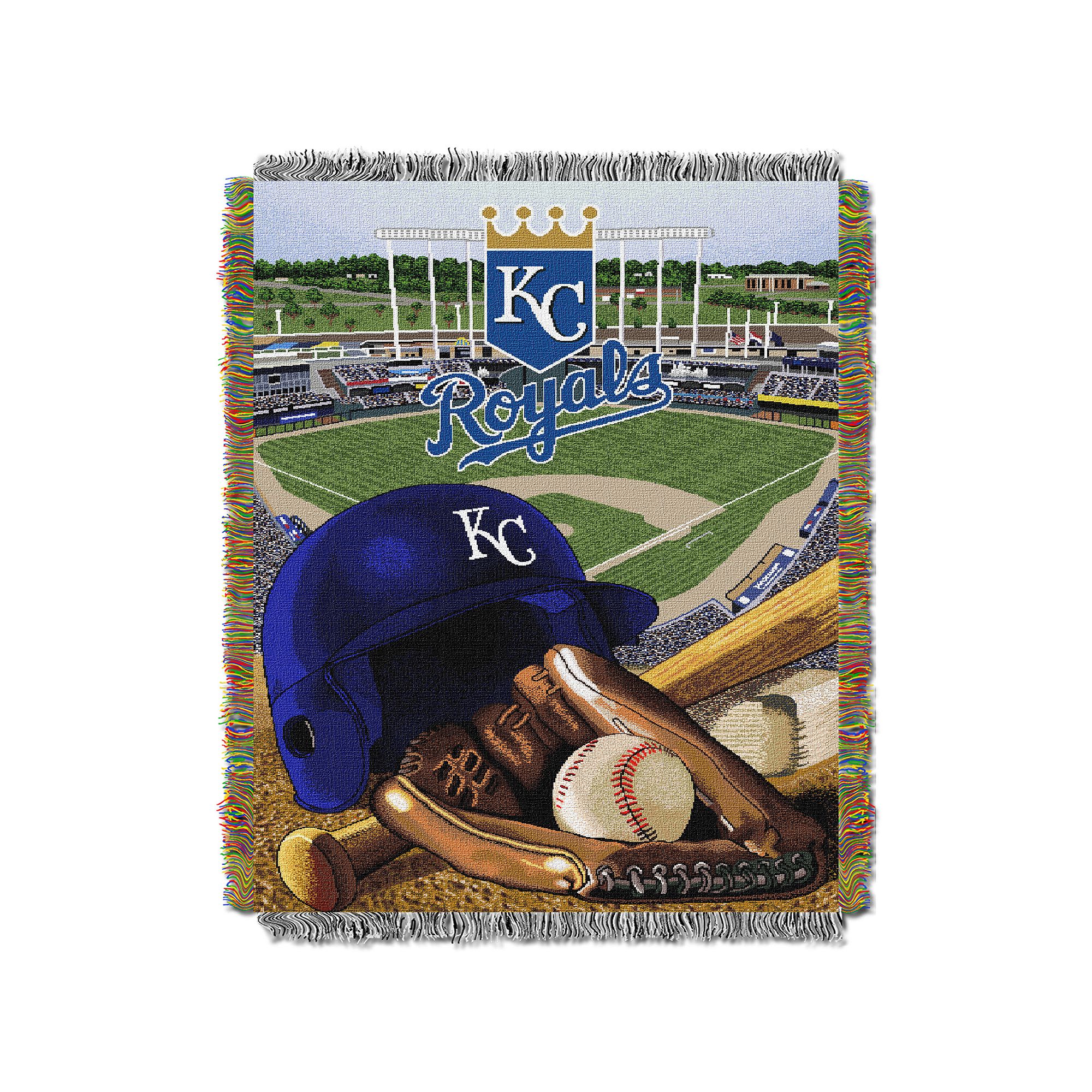 Kansas City Royals Tapestry Throw by Northwest, Team