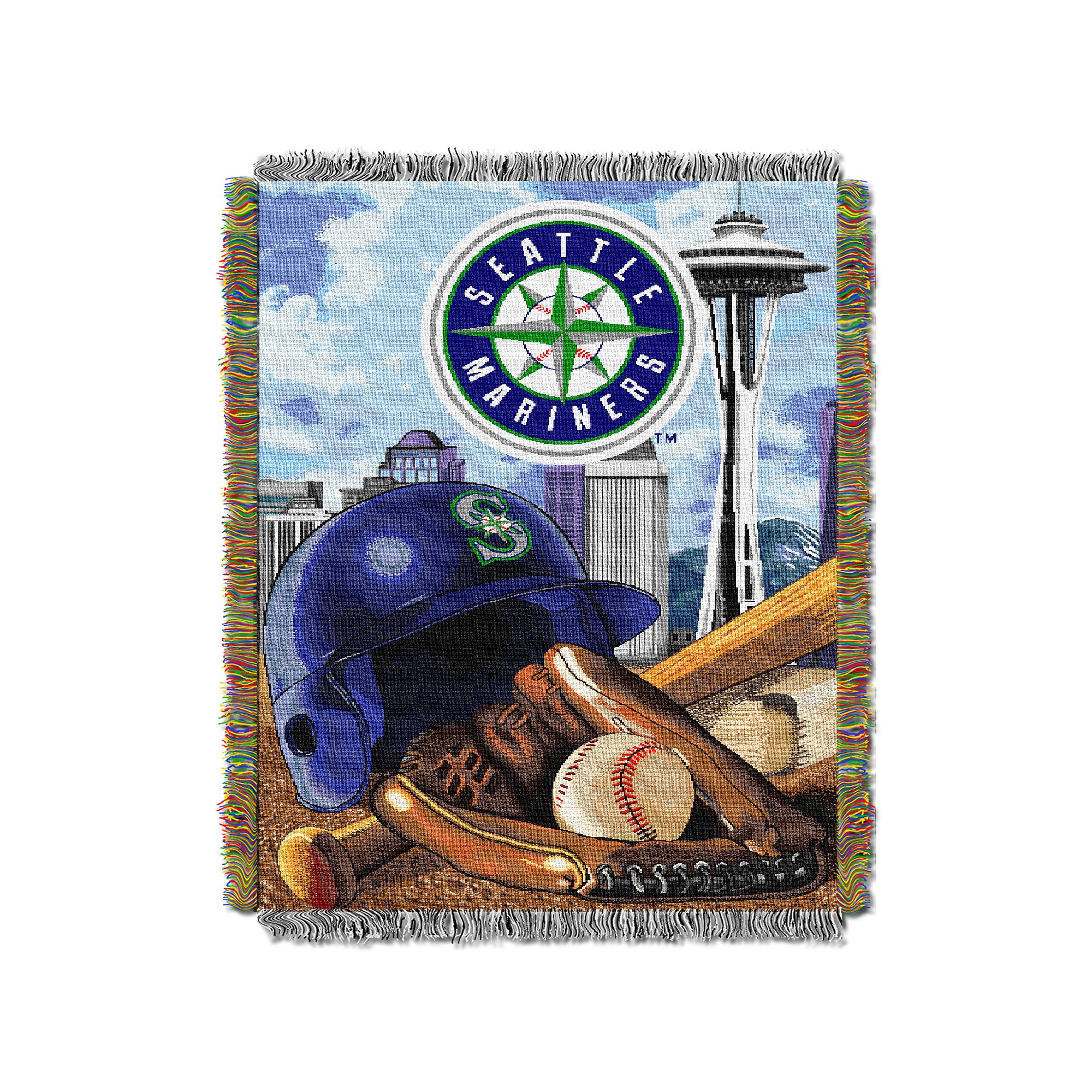 Seattle Mariners Tapestry Throw by Northwest, Team