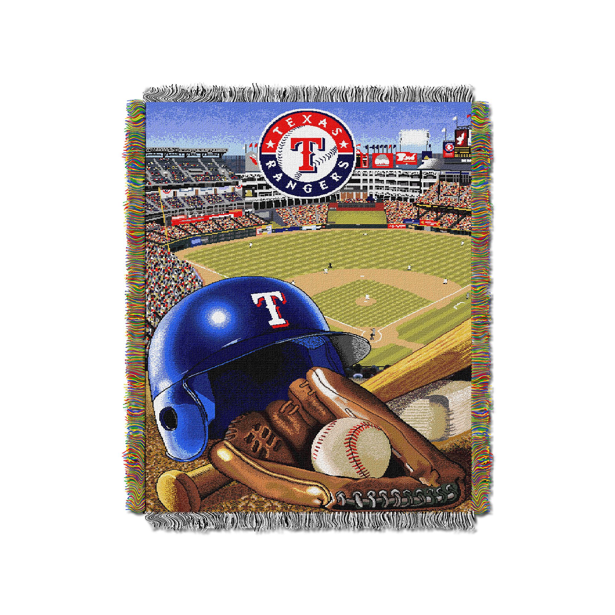 Texas Rangers Tapestry Throw by Northwest, Team
