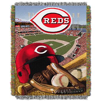 Cincinnati Reds Tapestry Throw by Northwest
