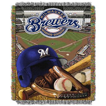 Milwaukee Brewers Tapestry Throw by Northwest