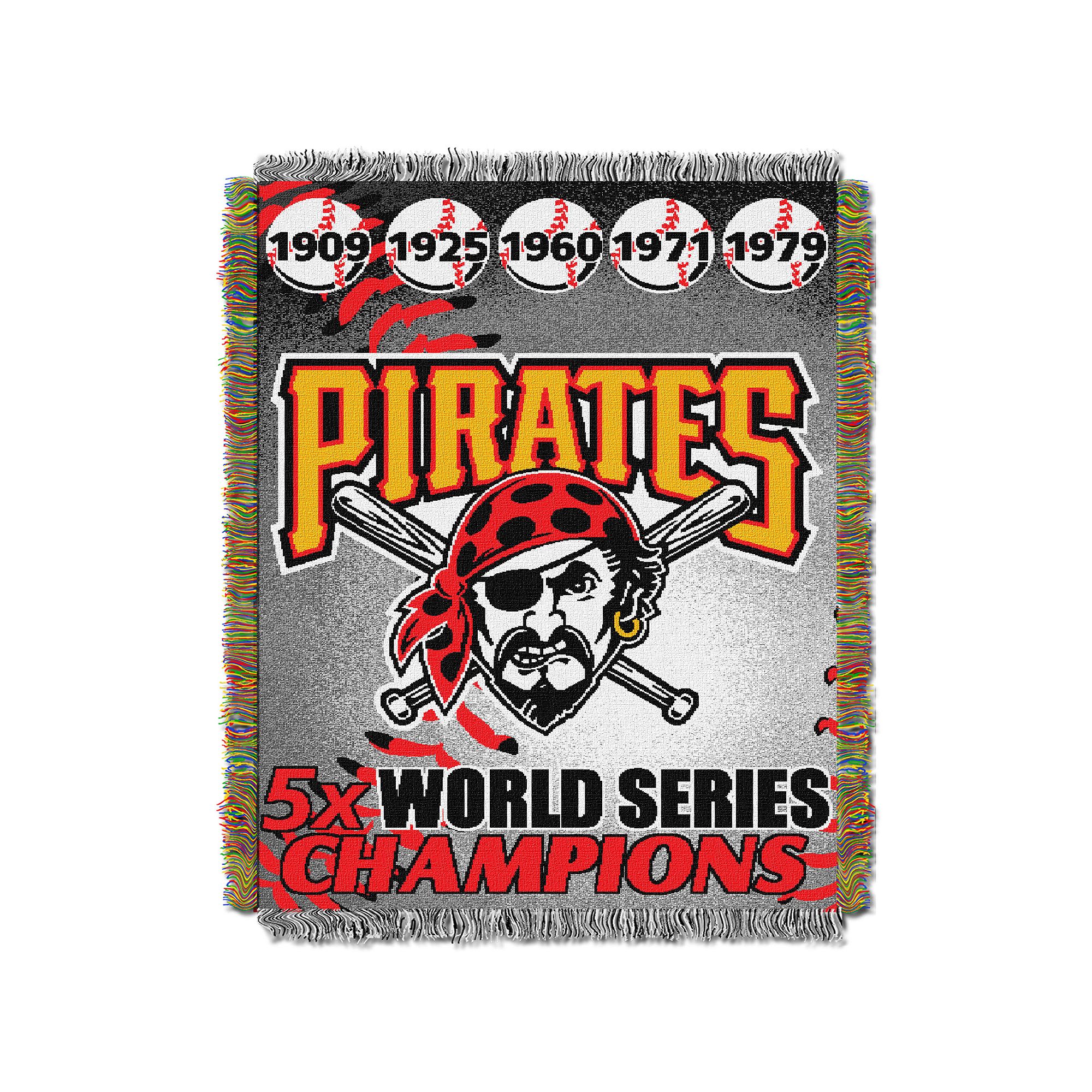 Pittsburgh Pirates Commemorative Throw by Northwest, Team