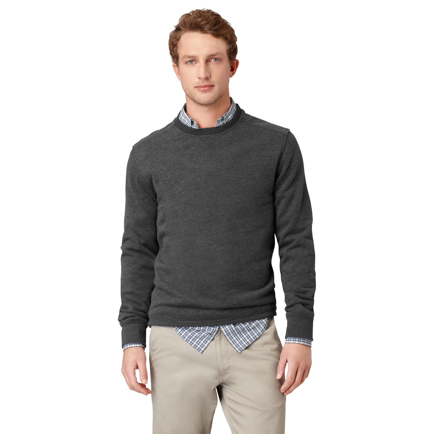 mens fleece sweatshirt