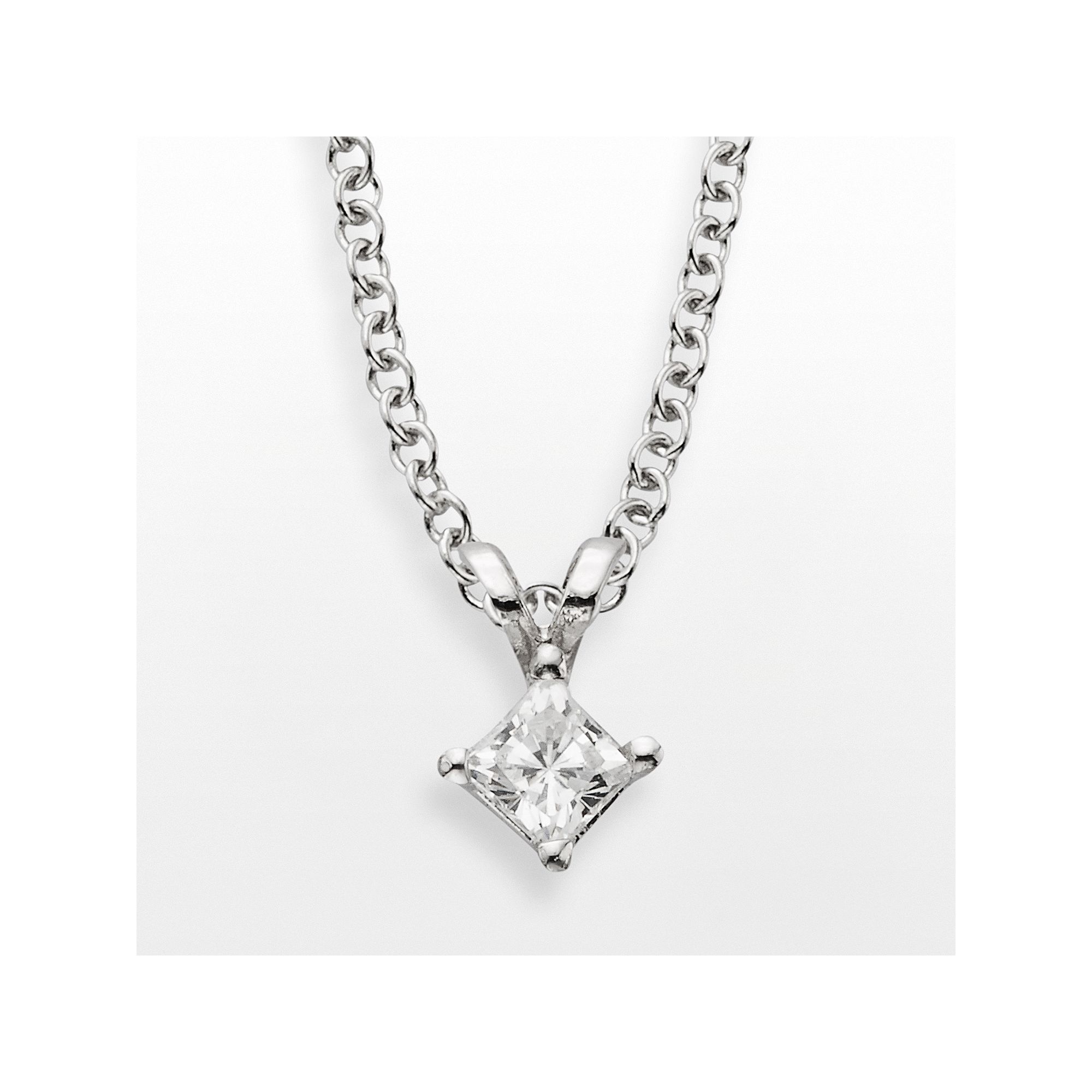 The Regal Collection 14k White Gold 1/4-ct. T.W. IGL Certified Diamond Sol