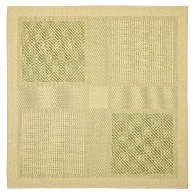 Safavieh Courtyard Square Indoor Outdoor Patio Rug - 2'7'' x 5'