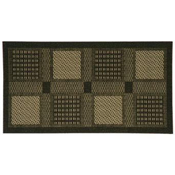 Safavieh Courtyard Square Indoor Outdoor Patio Rug - 2'7" x 5'