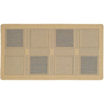 Safavieh Courtyard Square Indoor Outdoor Patio Rug - 2'7" x 5'
