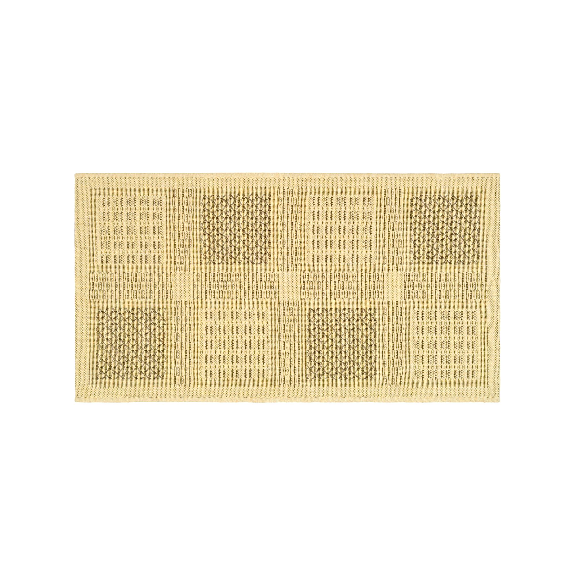 Safavieh Courtyard Square Indoor Outdoor Patio Rug - 27 x 5, Natural B