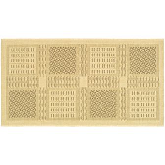 Safavieh Courtyard Square Indoor Outdoor Patio Rug - 2'7" x 5'