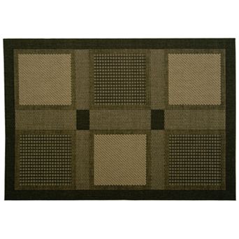 Safavieh Courtyard Square Indoor Outdoor Patio Rug - 5'3" x7'7"