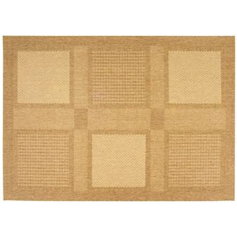 Safavieh Courtyard Square Indoor Outdoor Patio Rug - 8' x 11'2"