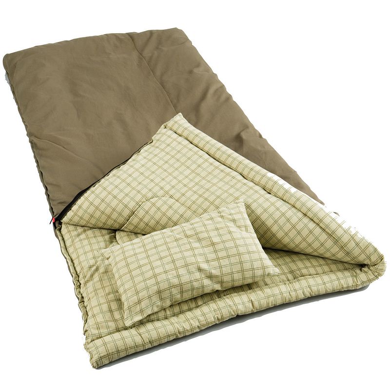 Coleman Big Game Sleeping Bag, Brown, REGULAR