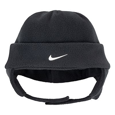 Baby / Toddler Nike Swoosh Fleece Cap & Mittens Set