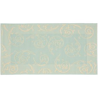 Safavieh Courtyard Scroll Indoor Outdoor Patio Rug