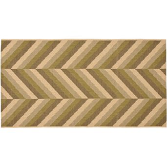 Safavieh Courtyard Chevron Indoor Outdoor Patio Rug - 2'7'' x 5'