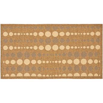 Safavieh Courtyard Dot Indoor Outdoor Patio Rug - 2'7'' x 5'