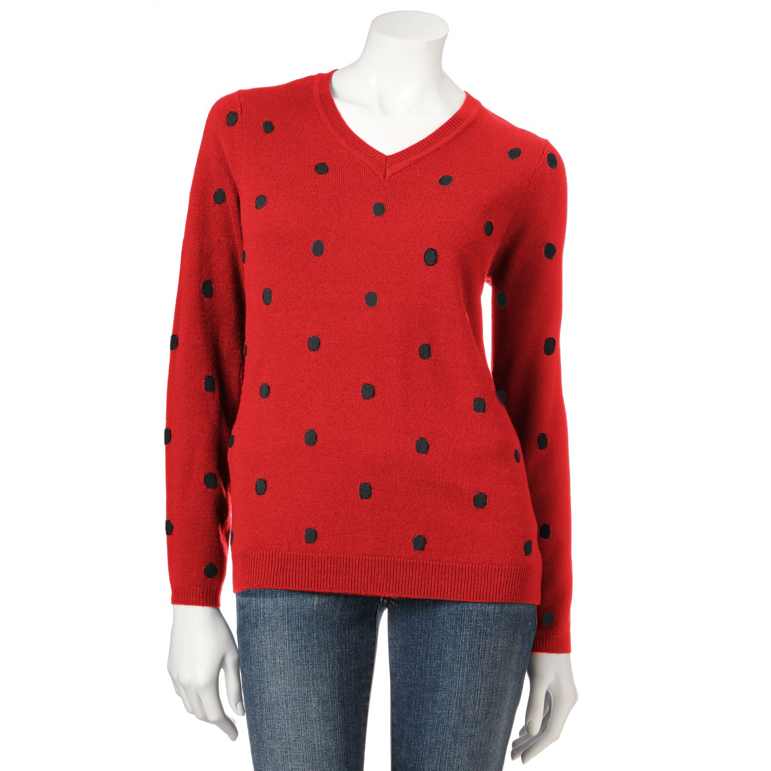 kohls polka dot shirt