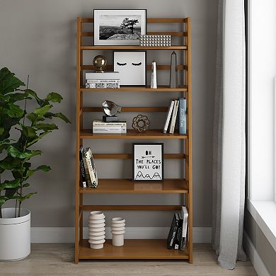 Simpli Home Acadian Ladder Shelf
