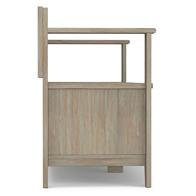 Simpli Home Amherst Entryway Storage Bench