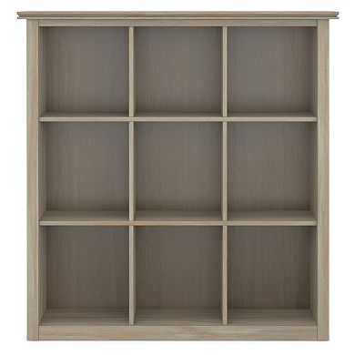 Simpli Home Artisan 9-Cube Bookcase