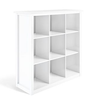 Simpli Home Artisan 9-Cube Bookcase