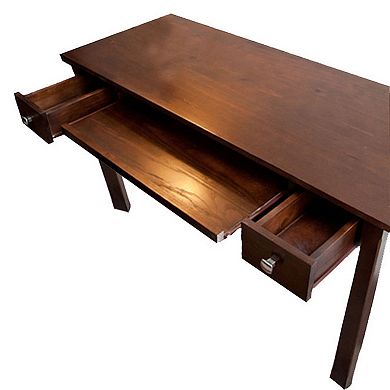 Simpli Home Avalon Writing Office Desk