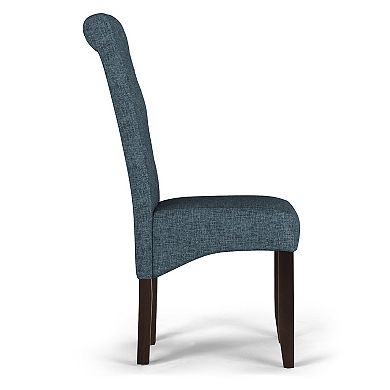 Simpli Home Cosmopolitan 2-pc. Parson Chair Set