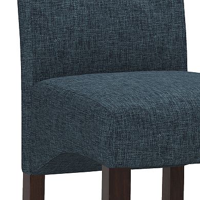 Simpli Home Cosmopolitan 2-pc. Parson Chair Set