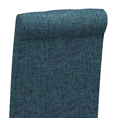 Simpli Home Cosmopolitan 2-pc. Parson Chair Set