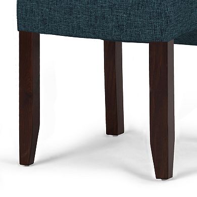 Simpli Home Cosmopolitan 2-pc. Parson Chair Set