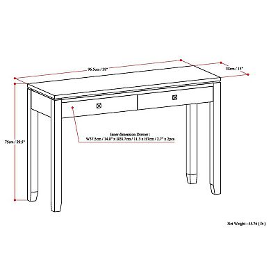 Simpli Home Cosmopolitan Console Table