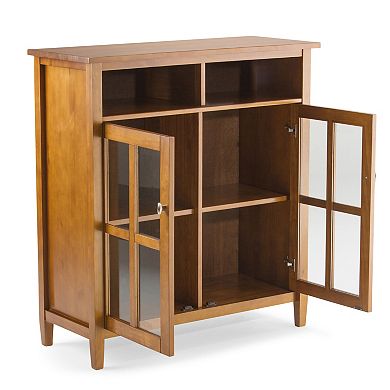 Simpli Home Warm Shaker Storage & Entertainment Cabinet