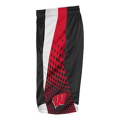 adidas Wisconsin Badgers NCAA Athletic Shorts - Men
