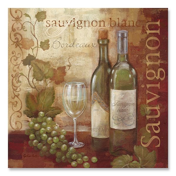 Vintage Wine II Canvas Art by Cynthia Coulter
