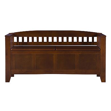 Linon Split Seat Storage Bench