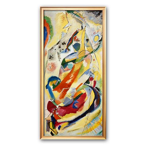 Art.com Painting Number 200 Framed Art Print by Wassily Kandinsky