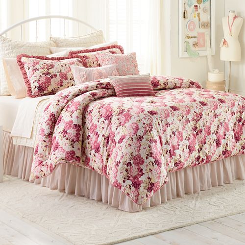 Lc Lauren Conrad Tea Party 2 Pc Duvet Cover Set Twin