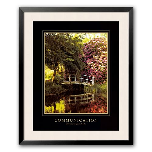 Art.com Communication Framed Art Print by Bent Rej