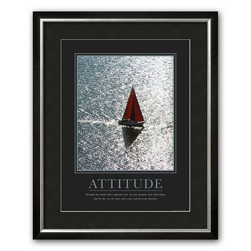 Art.com Attitude: Sailing Framed Art Print