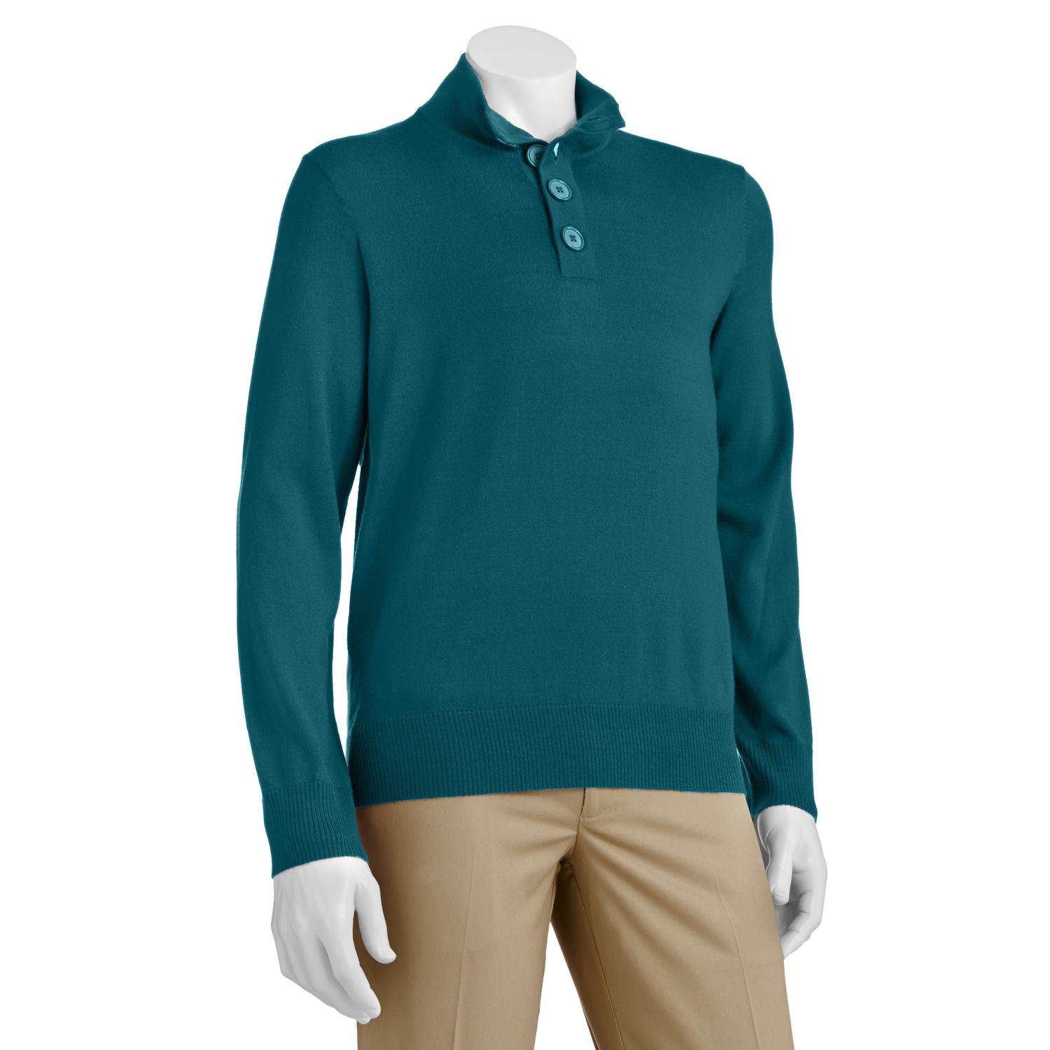 kohls mens mock turtleneck