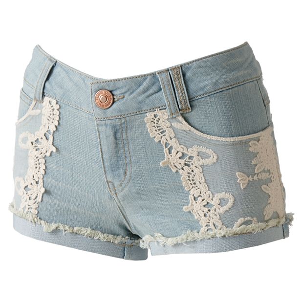 Kohls jean clearance shorts juniors