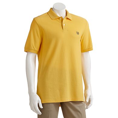 Men's Chaps Solid Pique Polo