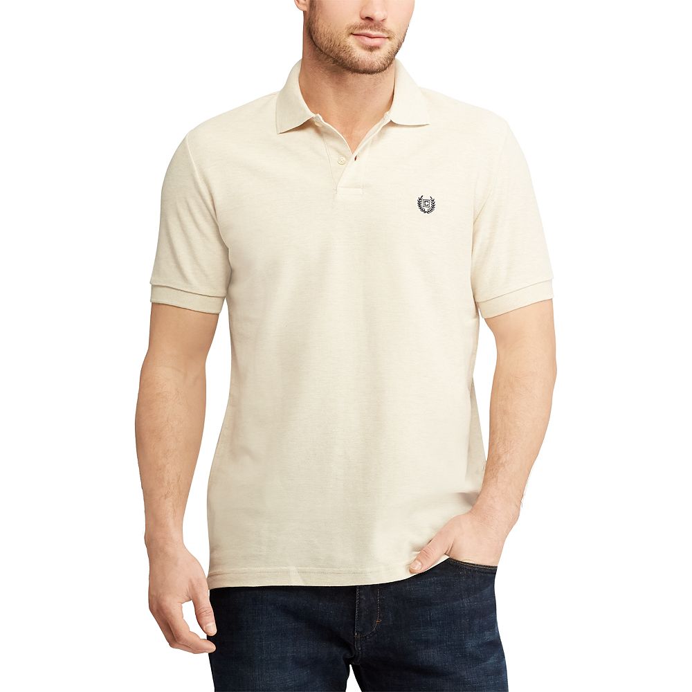 Men s Chaps Solid Pique Polo