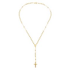 Kohl's14k Gold Over Silver Plate Rosary Necklace